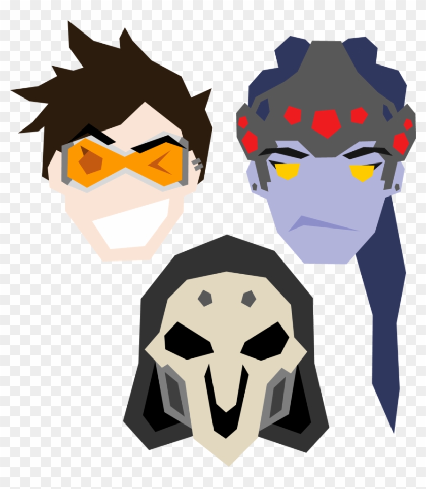 Overwatch Heads 1 By Samueljellis - Overwatch Heads 1 By Samueljellis #842606