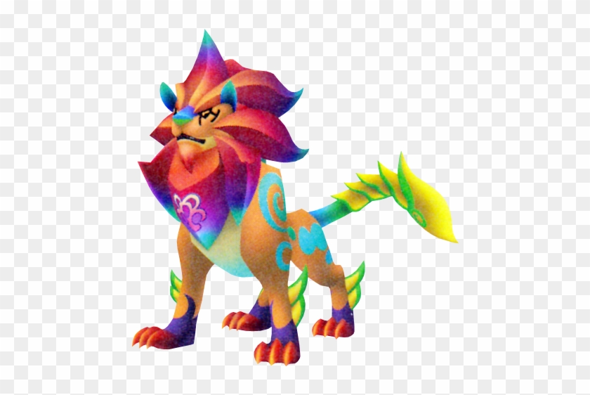 Aura Lion - - Kingdom Hearts Dream Drop Distance Spirits #842780