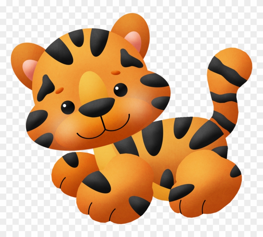 Baby Kitty Or Tiger Clip Art - Safari Animals Clip Art #842790