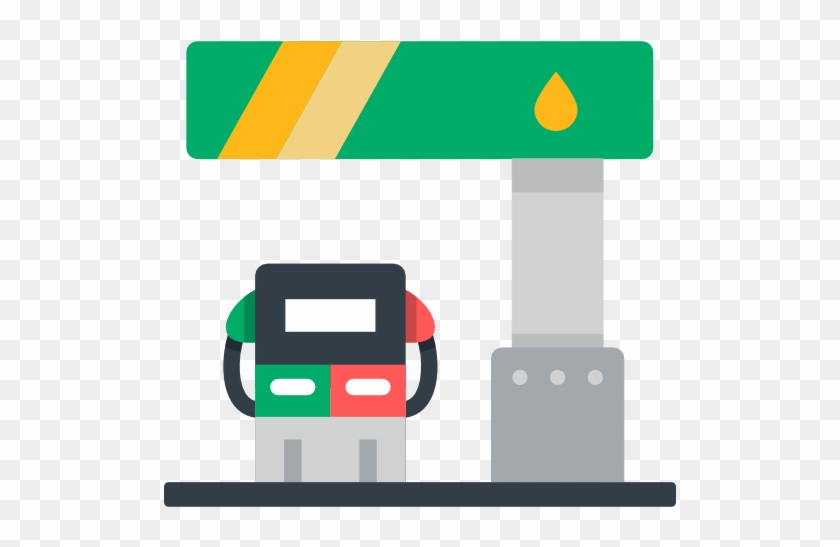 Gas Station Free Icon - Posto De Gasolina Png #843023