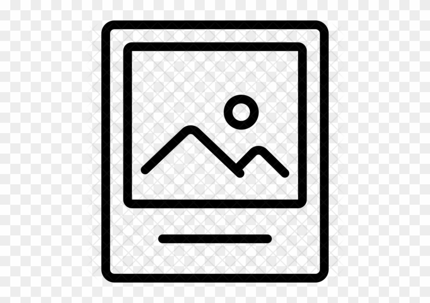 Polaroid Frame Icon - Icon #843499