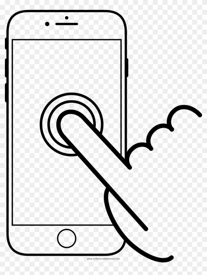 Tap Coloring Page - Deslize Para A Esquerda #843893