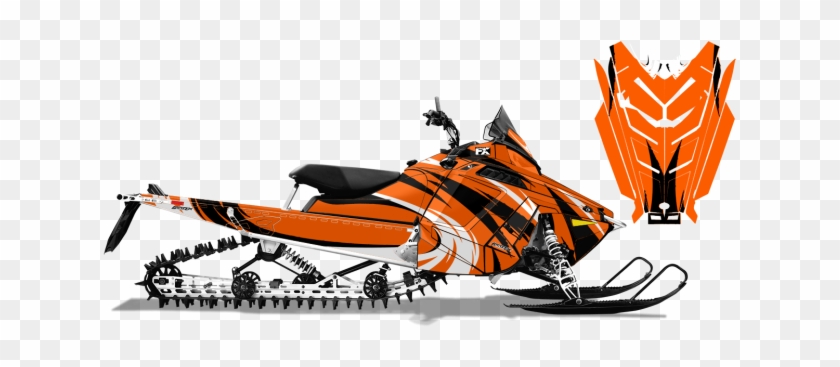 Image Of Polaris Proride-rmk With Surge Style - Polaris Pro Ride Wrap #844006