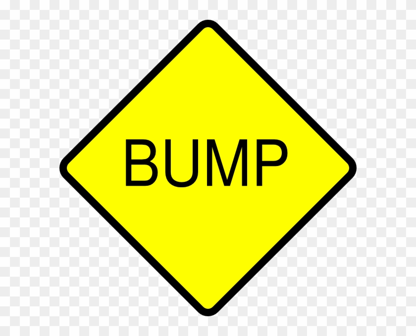 Road Sign Bump Clip Art At Clker Com Vector Clip Art - Speed Bump Clip Art #844216
