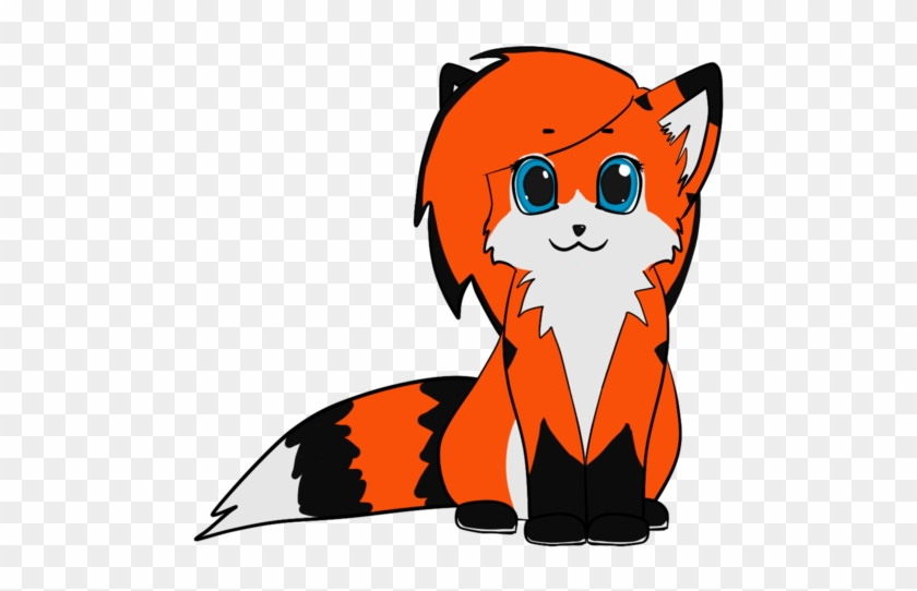 Fuzzyredfox By Shinybluefox - Cartoon #844879
