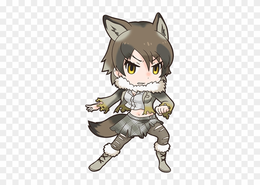 Hokkaido Wolf - Kemono Friends Mexican Wolf #845069