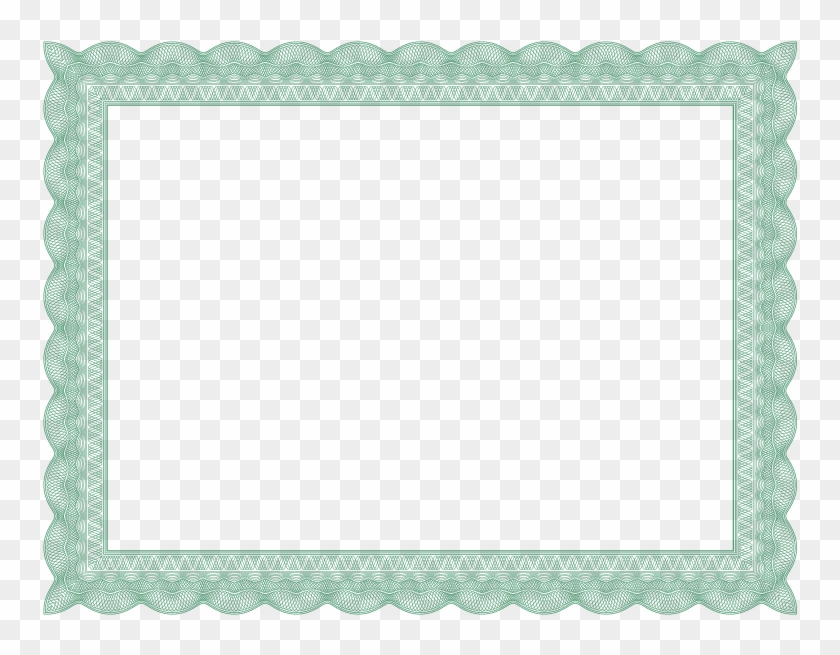Blue Certificate Border Png #845343
