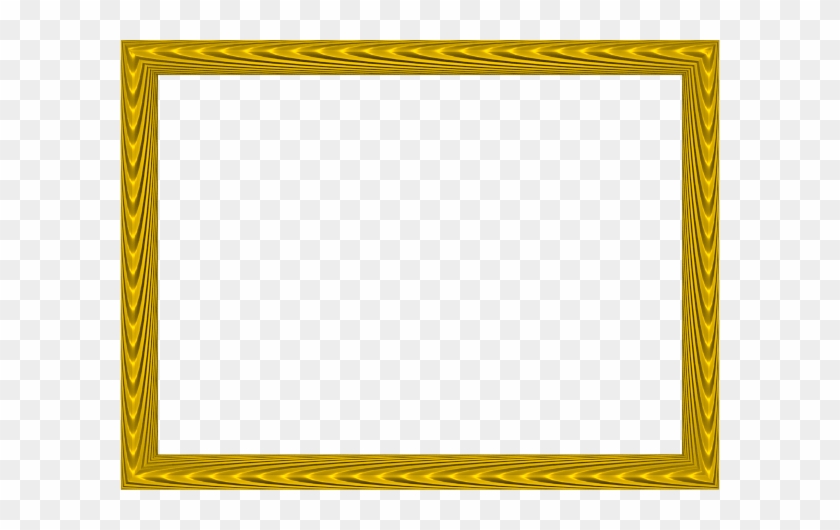 Yellow Border Frame Png Transparent - D Un Cadre #845514