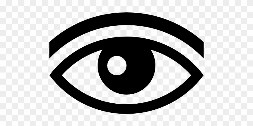 Eye Of A Human Vector Icon Shapes Icons Icons Download - Vector Eye #845621
