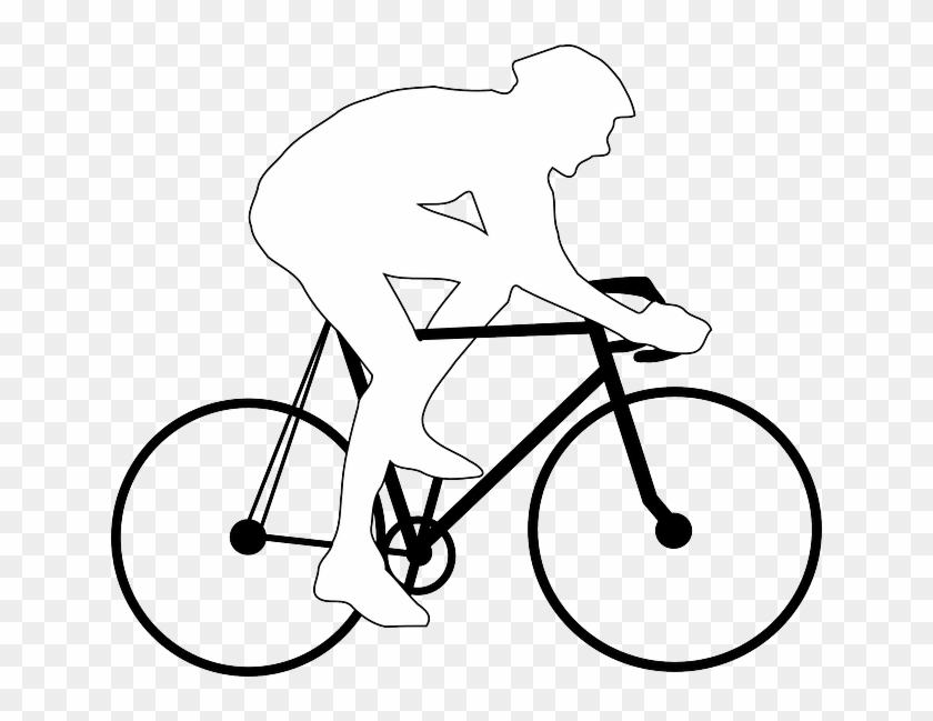 Racing Bicycle 150329 - Draw A Person Riding A Bike #845718