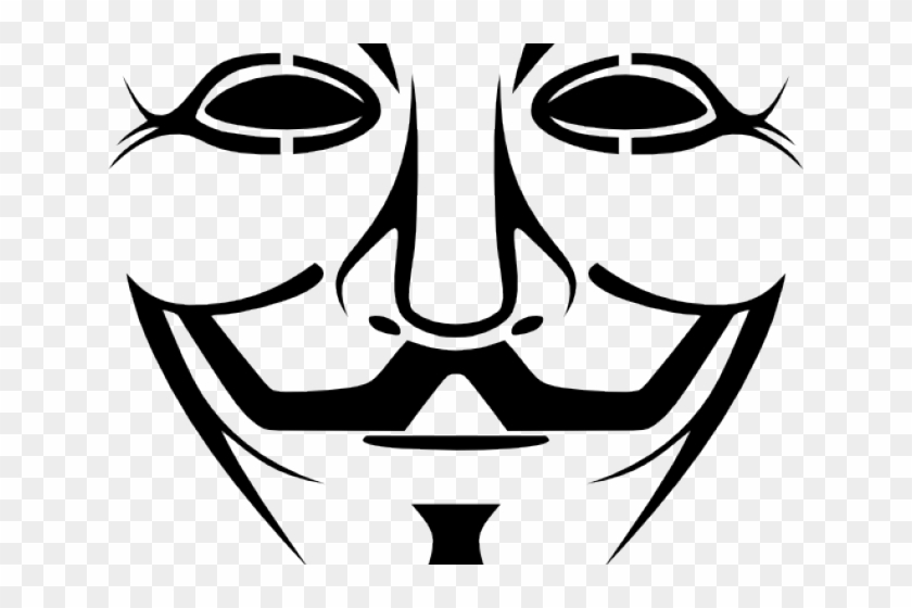 Joker Clipart Anonymous Face - Guy Fawkes Mask #845902
