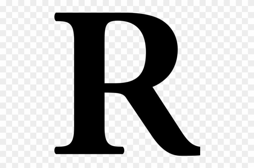 Baldisarre Castiglione - Letter R Times New Roman #845940