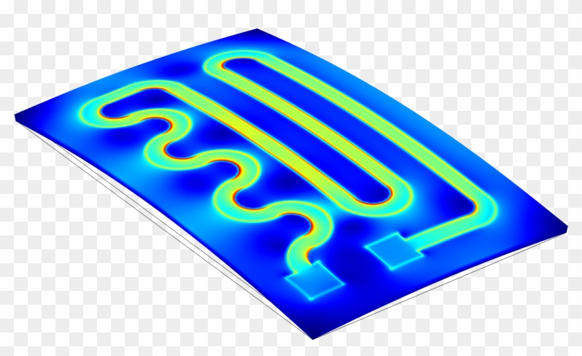 Example Of Stress In A Heating Circuit As A Result - Joule Effect #846005
