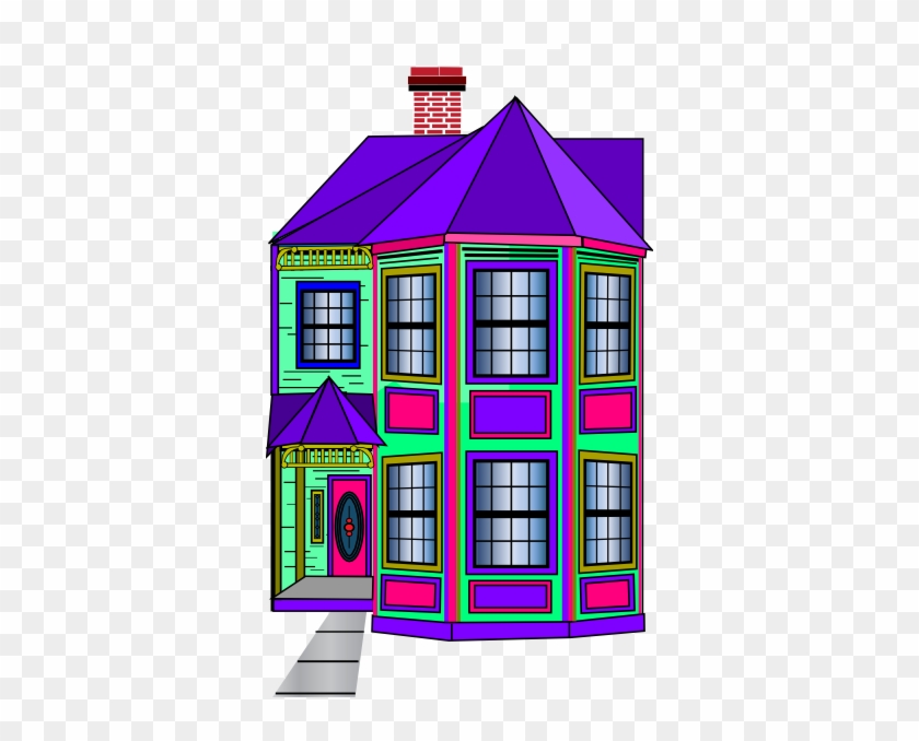 Free Townhouse Clipart - Town House Clipart #846009