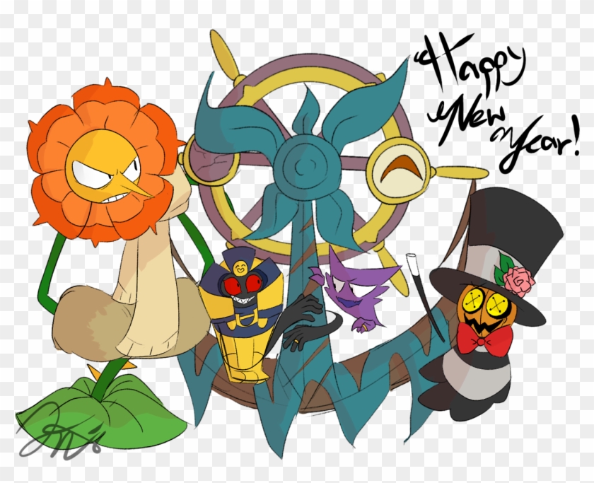 Happy New Year From My Ask/rp Blogs - Kirby Epic Yarn Marx #846154