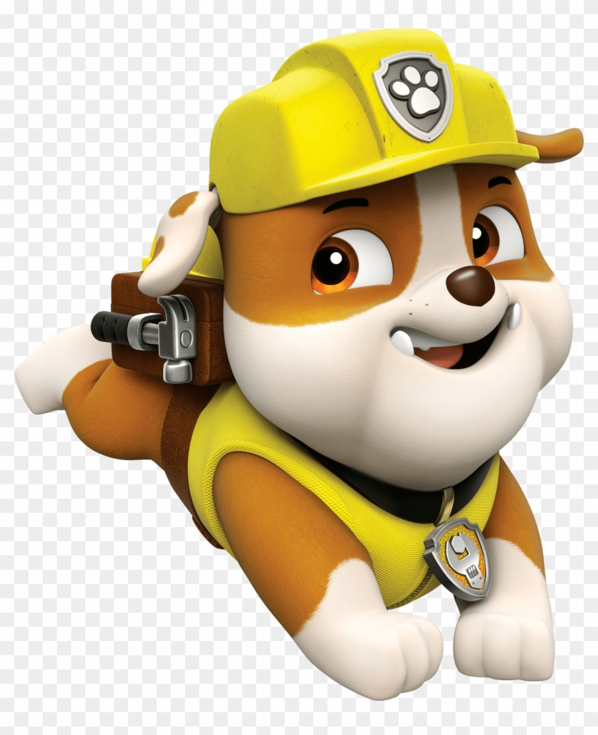 Rubble 2 Paw Patrol Clipart Png - Rubble From Paw Patrol #846490