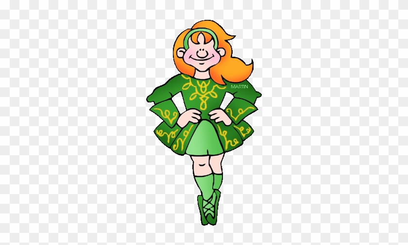 Irish Clipart Cartoon - Irish Jig Clip Art #846737