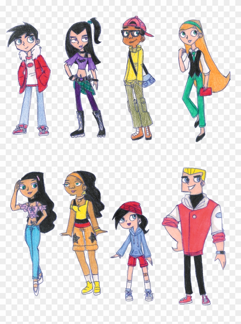 Redesigns Of The Danny Phantom Cast By Kuku88 - Cartoon #846845