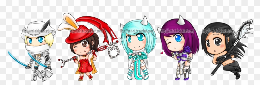 Vindictus Chibi Batch 1 By Anri-ni - Cartoon #846890