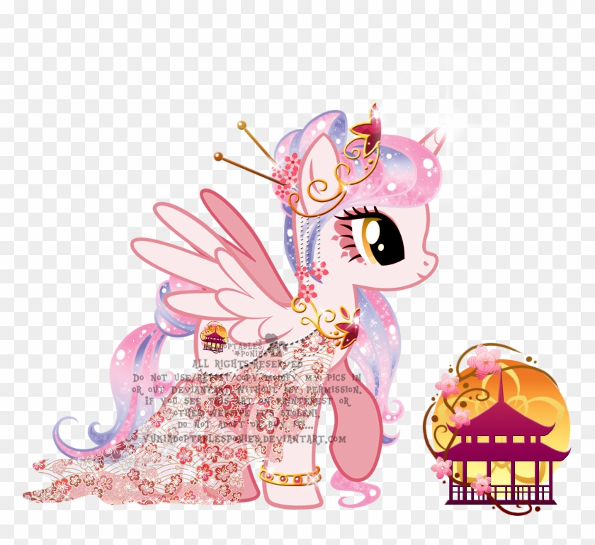 Custom Japanese Princess Alicorn By Kingphantasya - Mlp Customs Alicorn #847213