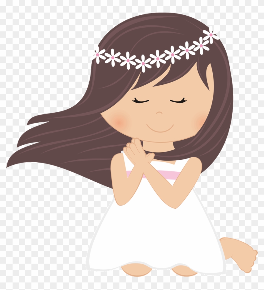 Angel Isabella - Minus - First Communion Girl Clipart #847410