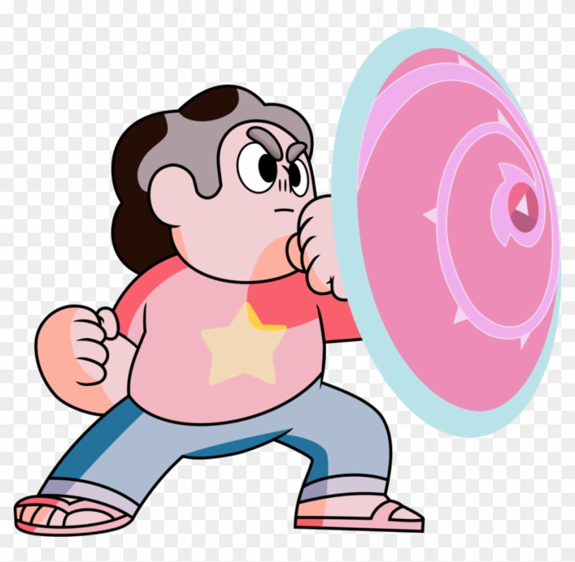 Steven Universe Shield By Rockint765 - Steven Universe With Shield #847527