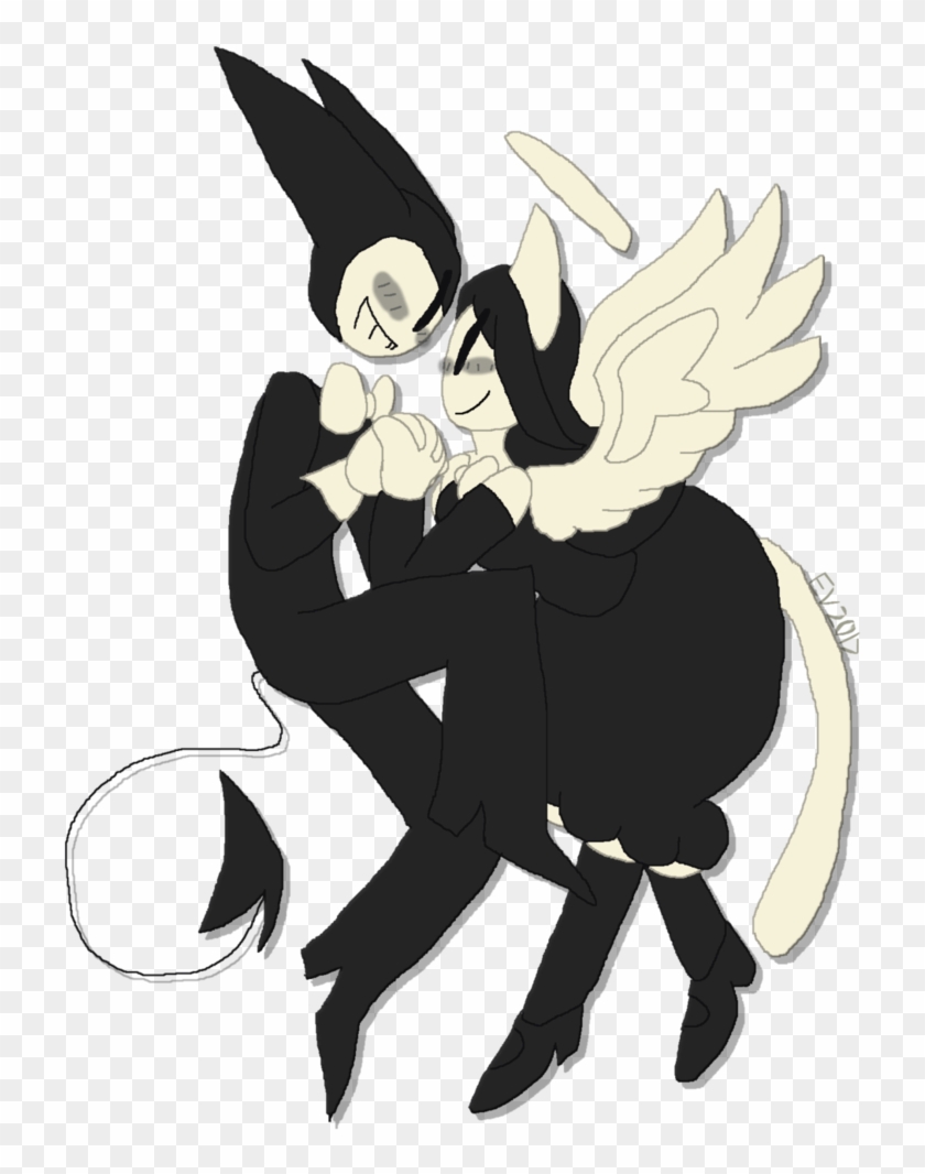 More Bendy X Alice By Mashedpotatoswgravy - Alice Angel X Bendy #847582