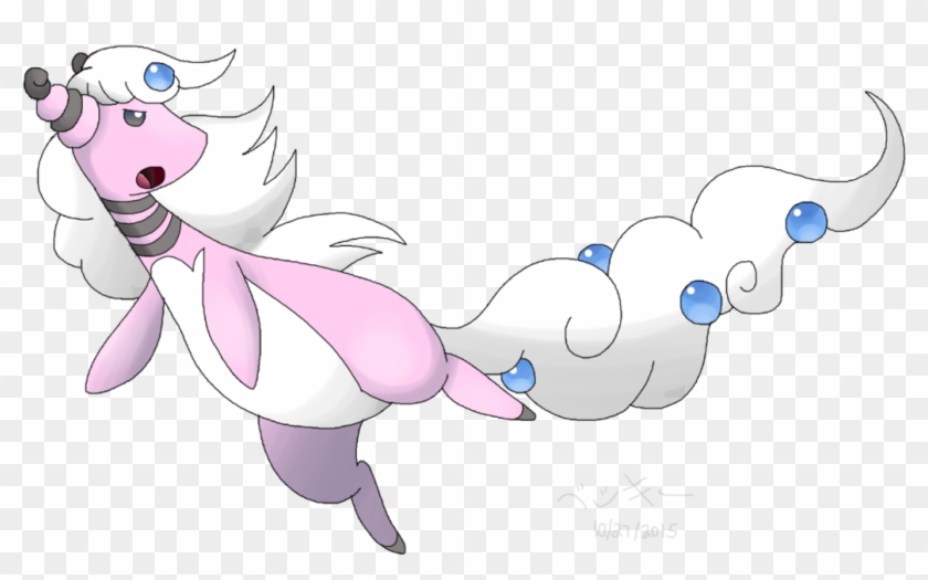 Shiny Mega Ampharos - Cartoon #847956