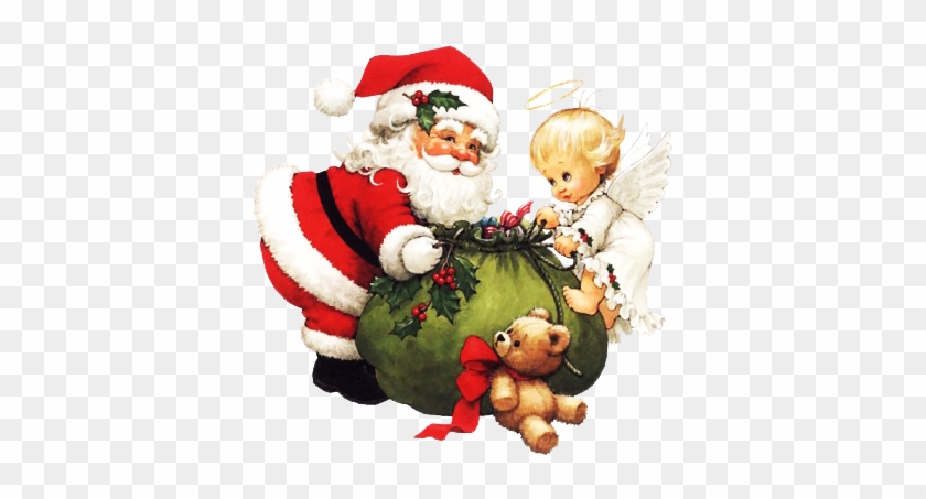 Imagens De Natal Com Papai Noel - Arich Christmas 5d Diy Diamond Painting Santa Angel #848016