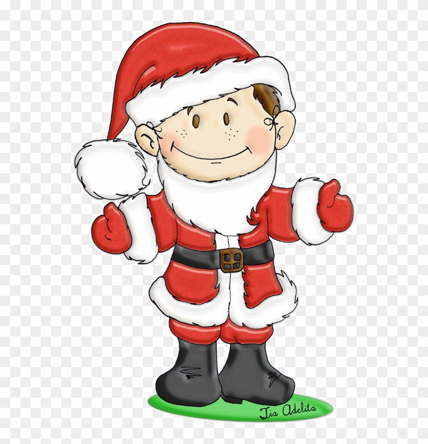 Voltar - Menino Papai Noel Png #848033