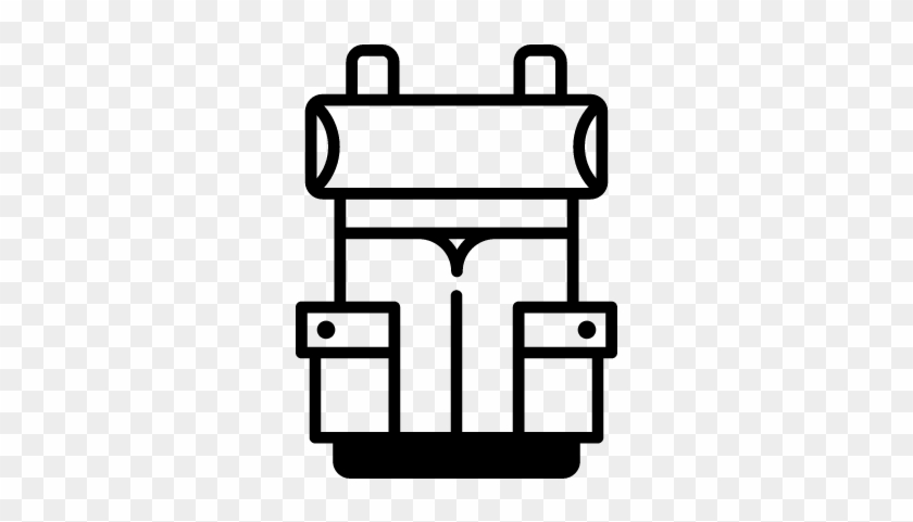 Mountain Backpack Vector - Backpack Logo #848070