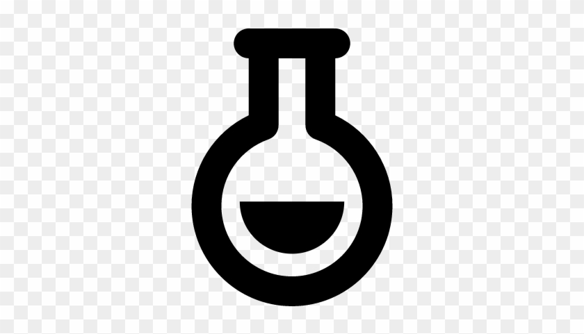 Volumetric Flask Vector - Destilacion Icono #848081