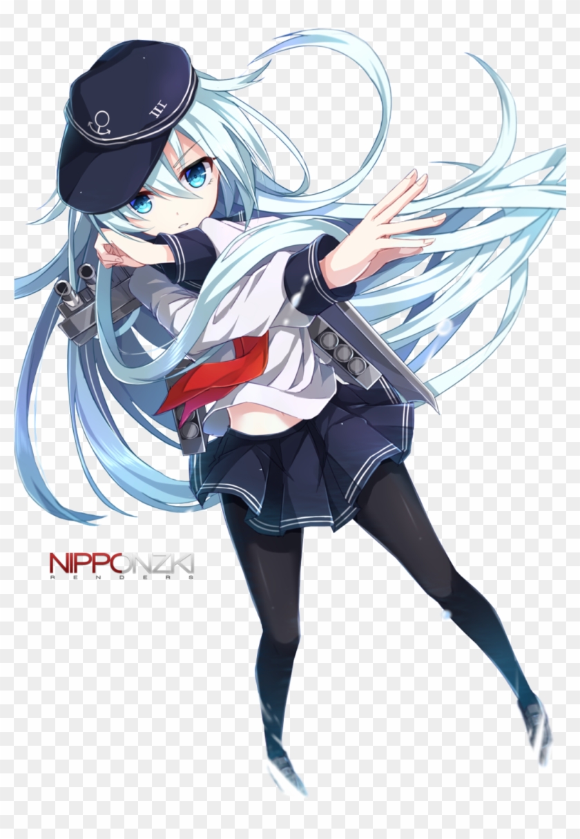 Hibiki Render By Nipponzki Hibiki Render By Nipponzki - Hibiki Kantai Collection Пнг #848085