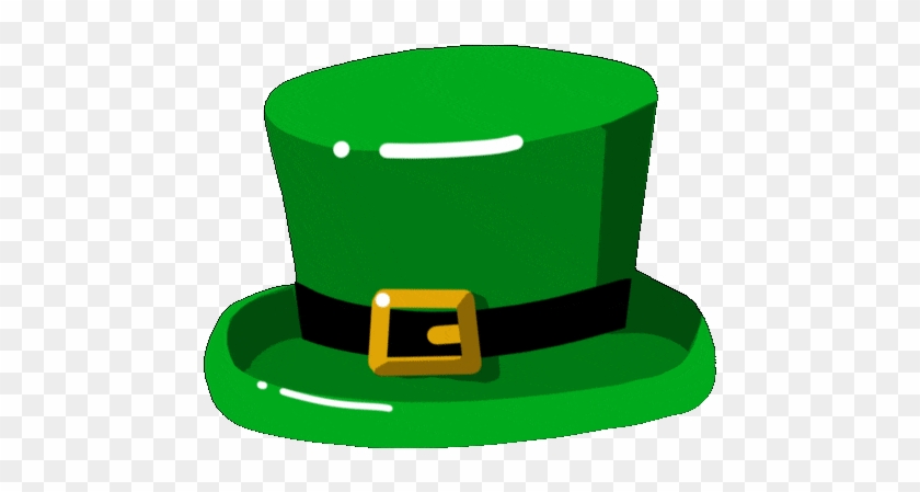 Green Leprechaun Hat St - Gif #848506