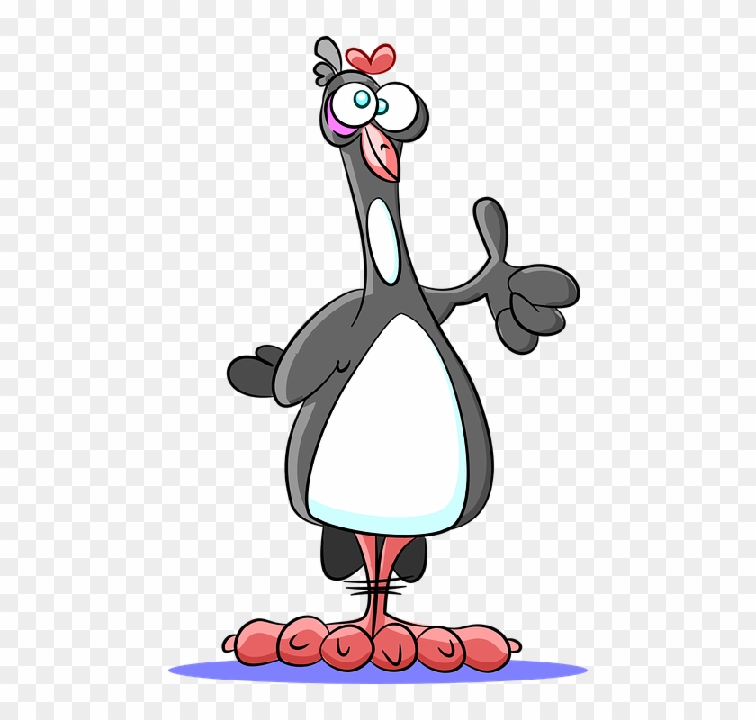 Crazy Chicken Cliparts 14, Buy Clip Art - Penguin Ok #848518