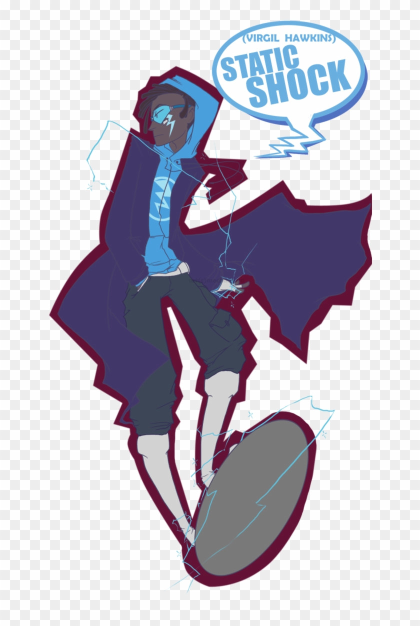 Static Shock By Mochamura - Static Shock Transparent Background #848661