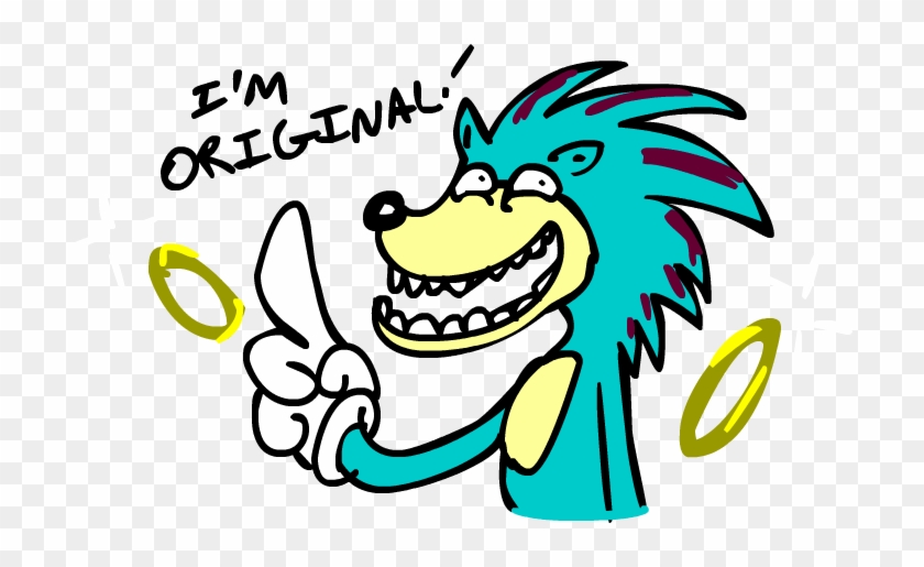 Blue The Hedgehog By The Clockwork Crow - Blue The Hedgehog By The Clockwork Crow #849113