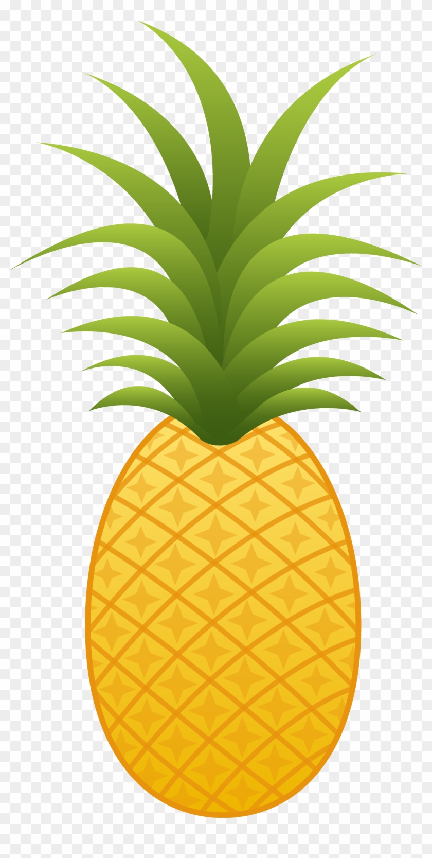 Pineapple Png Clipart - Pineapple Clipart Png #849448