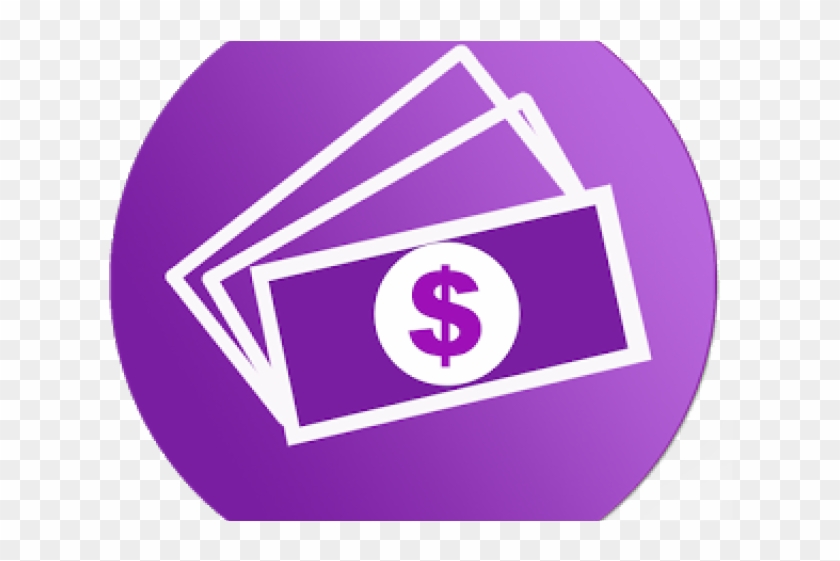 Purple Clipart Money - Money #849628