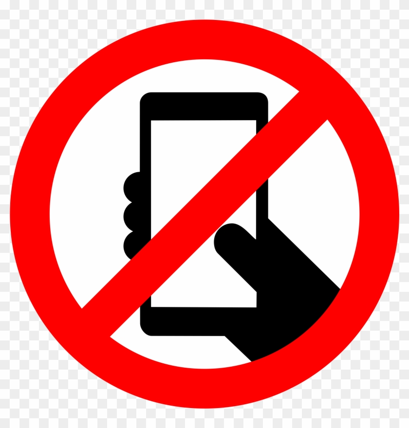 No Cellphone Allowed - No Cell Phone Icon #849748