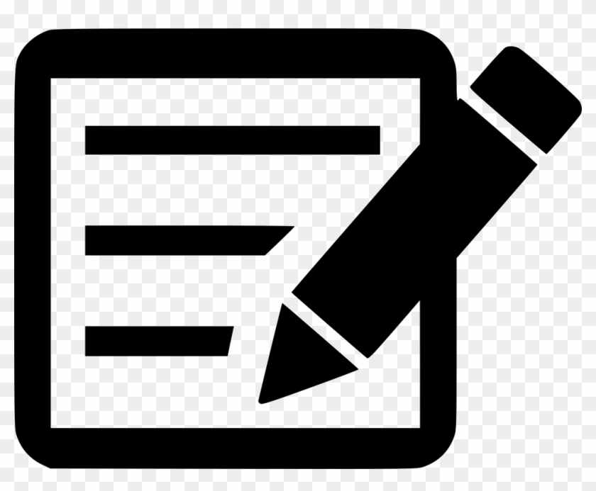 Scripting Comments - Script Writing Icon Png #850167