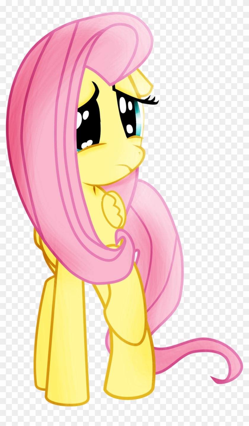 Mlp Fluttershy Scared Vector By Pintara Mlp Fluttershy - Mlp Fluttershy Scared Vector #850472