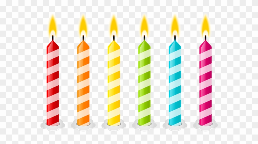Birthday Candles Png Vector Clipart Image - Birthday Cake Candles Clipart #850682