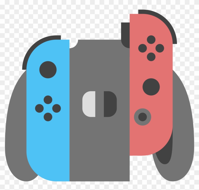 Joystick Clipart Nintendo - Nintendo Switch Controller Cartoon #850756
