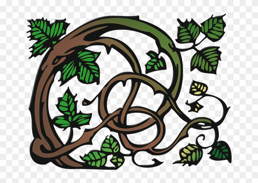 Ornamental Clipart Vine - Ornamental Clipart Vine #851105
