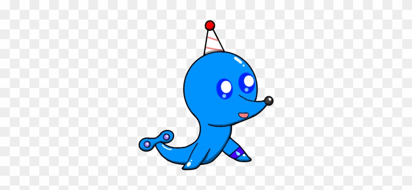 Seamy The Blue Water Seal By Micaloon - Cartoon #852066