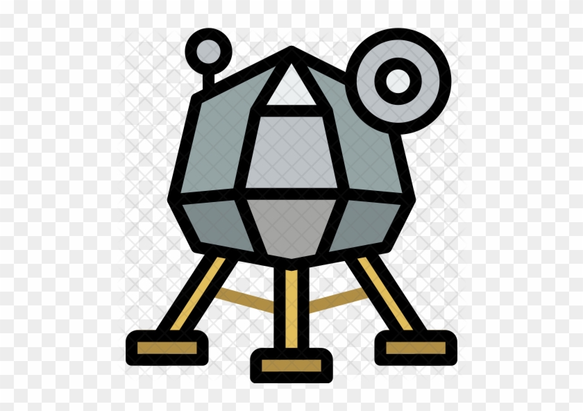 Lunar Module Icon - Lunar Module Clipart #852136