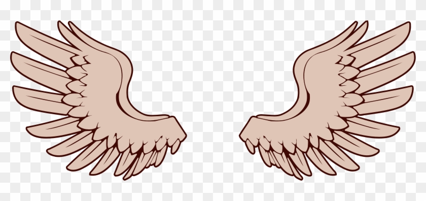 Angel Wings Free Angel Wing Clip Art Free Vector For - Bird Wings Clipart #852632