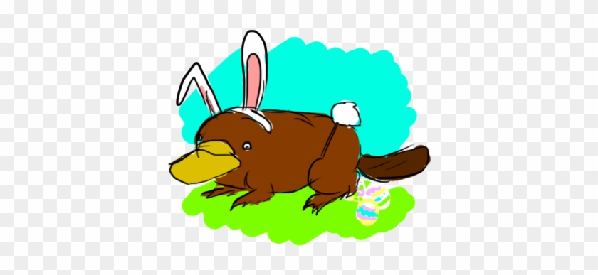The Easter Platypus By Saku-senpai - Cartoon #853406