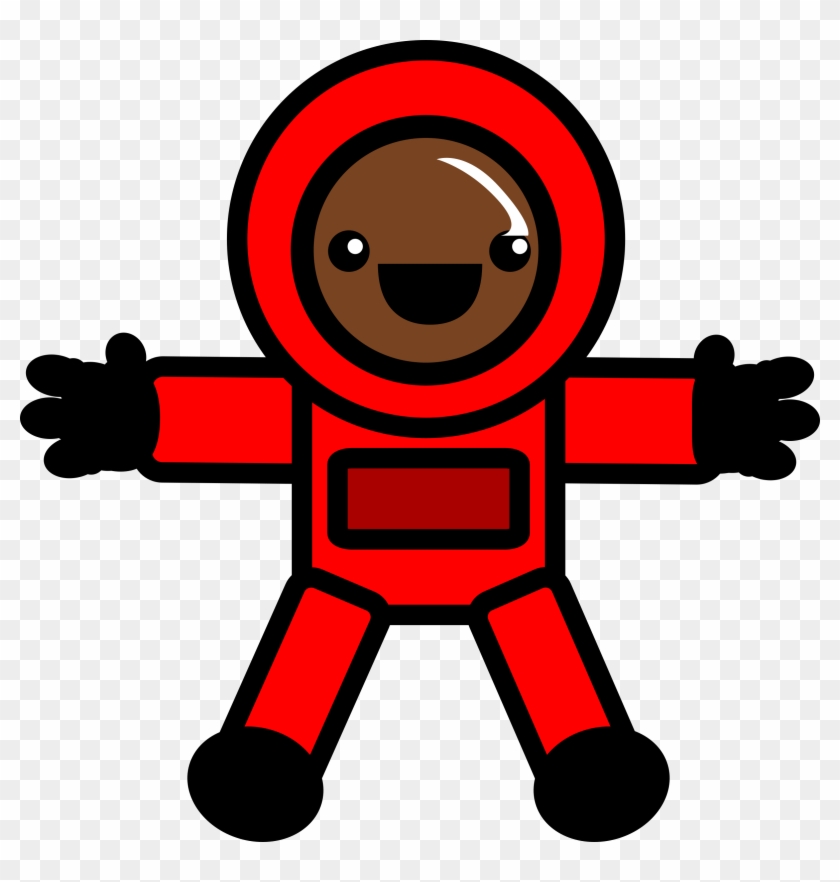 Free Stock Photo Of Astronaut In Red Space Suit Vector - Space Suit Clipart #853748